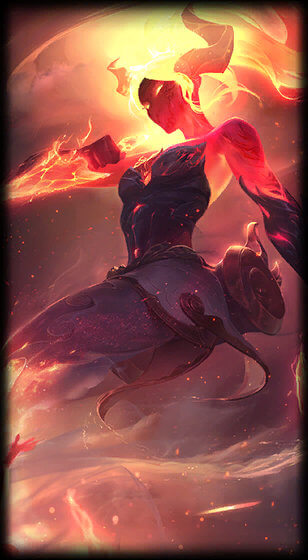 Trang phục Akali Hoả Ngục