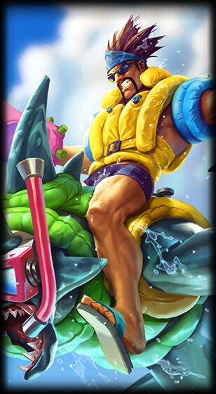 Trang phục Draven Tiệc Bể Bơi