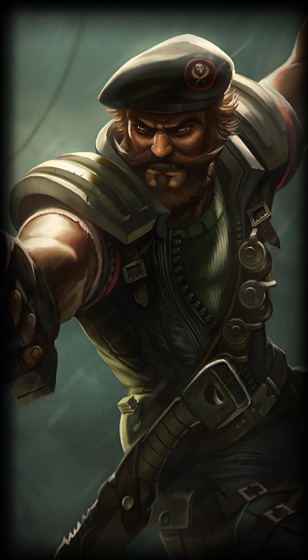 Trang phục Gangplank Đặc Nhiệm