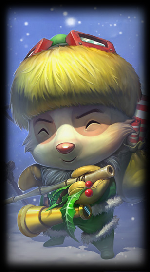 Trang phục Teemo Yêu Tinh Giáng Sinh