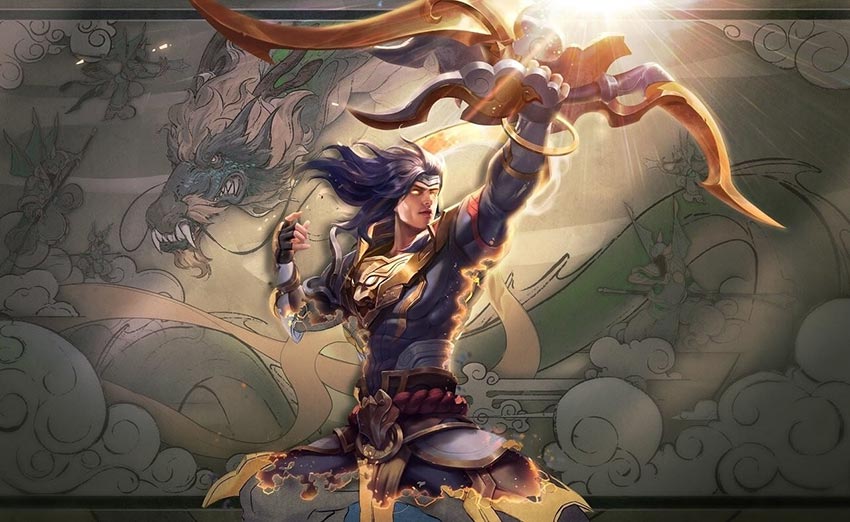 Bức hình Yorn Long Thần Soái là một tác phẩm nghệ thuật tuyệt vời. Nhìn vào hình ảnh này, bạn sẽ có cảm giác như được chứng kiến một vị thần đẹp trai đang chiến đấu chống lại tà thần.