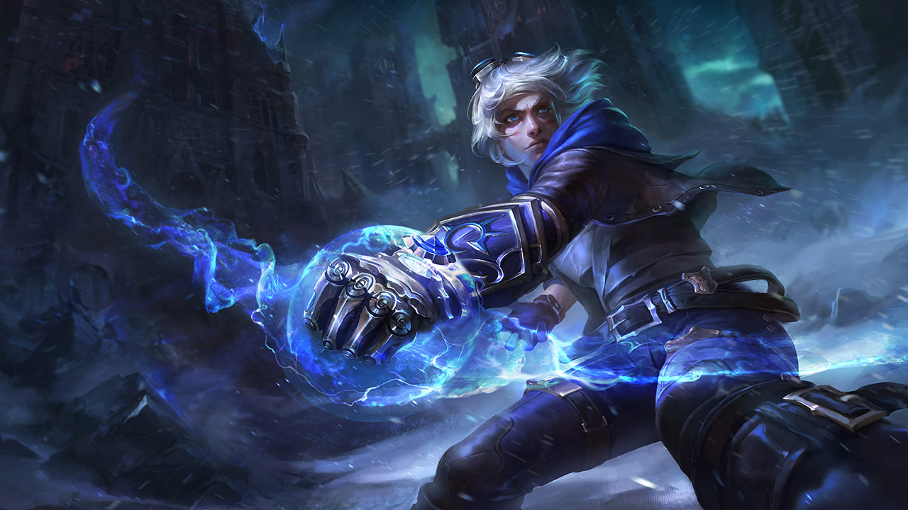 Trang phục Ezreal Băng Giá